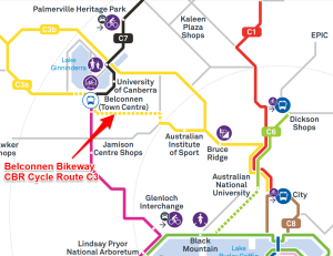 CBR Cycle Route C3 - Belconnen Bikeway